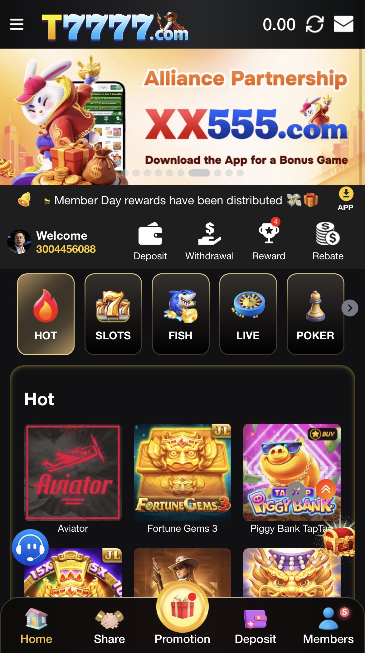 Supporting image for the T7777 Game guide